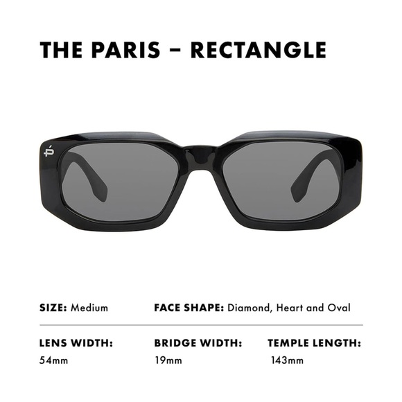 Prive Revaux The Paris Rectangular Sunglasses - Picture 4 of 5